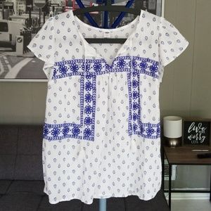 Old Navy boho top. Size L.